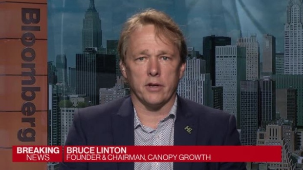 Bruce Linton, co-CEO of Canopy Growth
