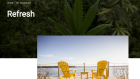 Lifestyle images appear on Cannabis NB's web site