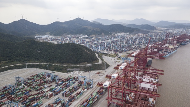 Port of Ningbo-Zhoushan in Ningbo, China, Oct. 31, 2018