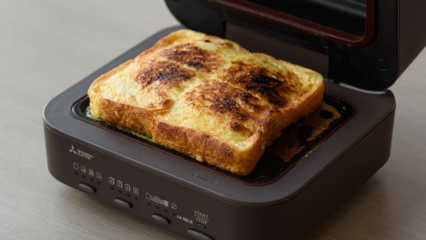 This Japanese toaster costs US$270. It only makes one slice at a