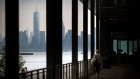 One World Trade Center stands in lower Manhattan as seen from the Empire Outlets mall in the Staten Island borough of New York, U.S., on Friday, July 5, 2019. U.S. stocks fell from records, Treasuries tumbled and the dollar jumped after a strong monthly jobs report clouded the case for Federal Reserve rate cuts. 