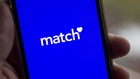 The Match dating application is displayed on an Apple Inc. iPhone in an arranged photograph taken in Washington, D.C., U.S., on Monday, Nov. 5, 2018. Match Group Inc. is scheduled to release earnings figures on November 6. 