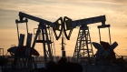Oil pumping jacks, also known as "nodding donkeys", operate in an oilfield near Almetyevsk, Tatarstan, Russia, on Wednesday, March 11, 2020. Saudi Aramco plans to boost its oil-output capacity for the first time in a decade as the worlds biggest exporter raises the stakes in a price and supply war with Russia and U.S. shale producers. Photographer: Bloomberg/Bloomberg