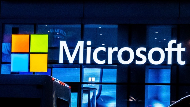 Why Microsoft Is Well Positioned To Win The Cloud War new-york-ny-march-13-a-signage-of-microsoft-is-seen-on-march-13-2020-in-new-york-city-co-founder-and-former-ceo-of-microsoft-bill-gates-steps-down-from-microsoft-board-to-spend-more-time-on-the-bill-and-melinda-gates-foundation-photo-by-jeenah-moon-getty-images-photographer-jeenah-moon-getty-images-north-america