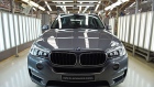 The BMW AG X5 Advanced Diesel sport-utility vehicle stands on the production line at a PT Gaya Motor assembly plant in Jakarta on April 10.