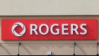 Signage outside a Rogers store in Winnipeg, Manitoba, Canada, on Monday, March 15, 2021. Rogers Communications Inc. agreed to buy rival Shaw Communications Inc. in a C$20 billion ($16 billion) deal that would unite Canada's two largest cable providers and shake up its wireless industry.