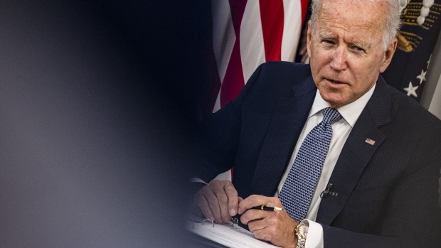 Biden Invites Microsoft, TIAA CEOs to Help Promote Stalled Bill