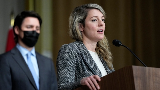 Foreign Affairs Minister Melanie Joly calls Russia envoy on carpet