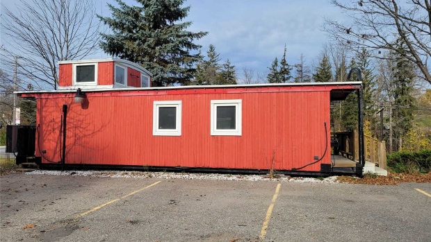 caboose sells for 45k in april.