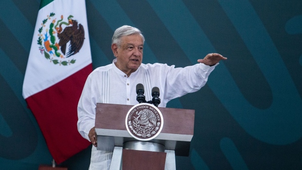 Mexico president asks lawmakers to let US military trainers into Mexico