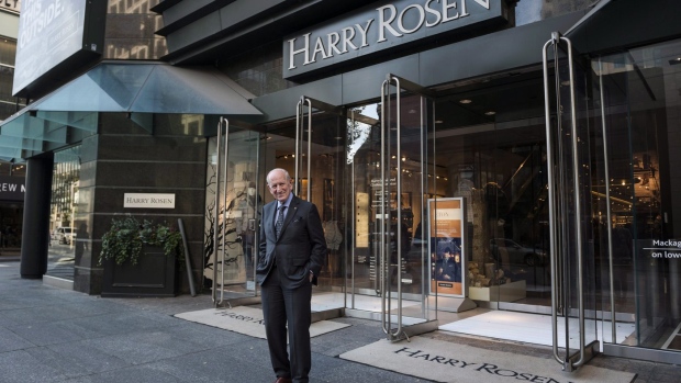 Harry Rosen, founder of Canadian menswear chain, dies at 92