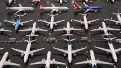 <p>Boeing 737 Max airplanes </p>