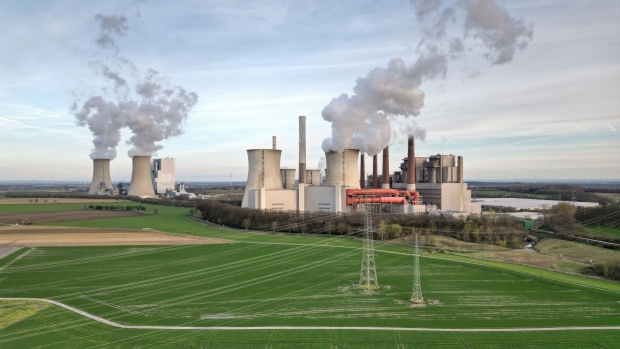 <p>A coal-fired power plant near Grevenbroich, Germany. </p>
