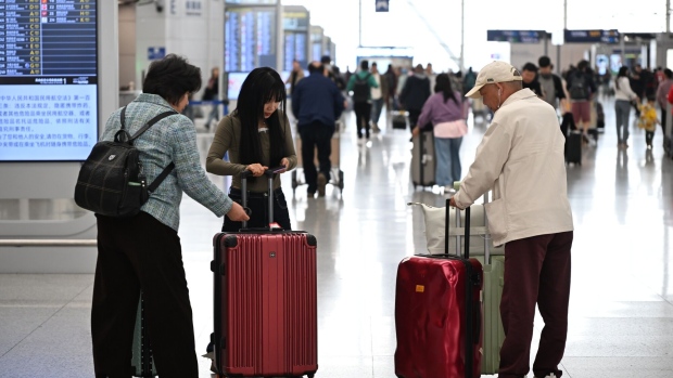 Total air passenger traffic reached almost 180 million trips in the first three months of 2024. Source: Visual China Group/Getty Images
