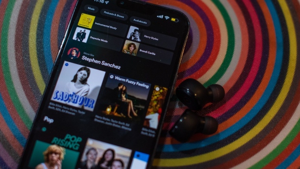 Spotify swings to profit amid boost in paid subscribers