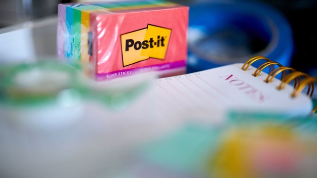 <p>3M Co. Post-It brand notes.</p>