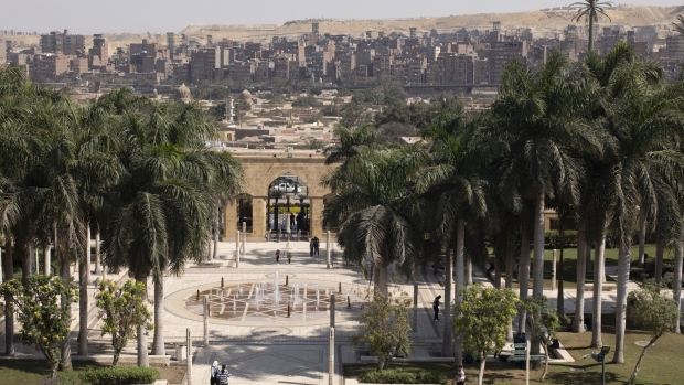 The Azhar Park historic district in Cairo, Egypt, on Sunday, March 10, 2024. For a country mired in economic woes, the visitor boom painted a promising trajectory. Photographer: Jeremy Suyker/Bloomberg