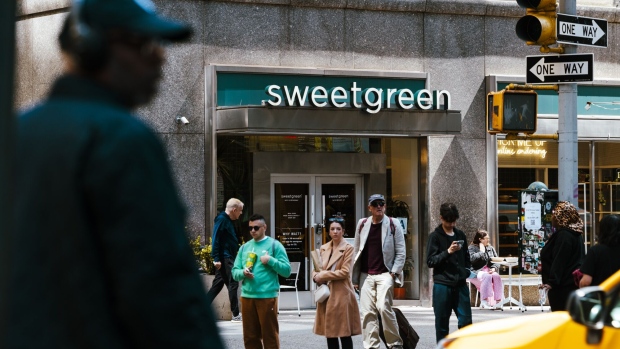 <p>A Sweetgreen restaurant in New York.</p>