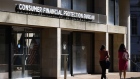 <p>The US Consumer Financial Protection Bureau headquarters in Washington, DC.</p>