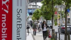 <p>A SoftBank store in Tokyo.</p>