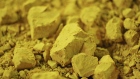 A file photo showing Uranium concentrate, commonly known as U3O8 or yellowcake, sits in the Uvanas processing facility near the East Mynkuduk uranium deposit in Kyzemshek, Kazakhstan.