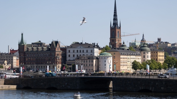 Buildings in the old town in Stockholm. Photographer: Andrey Rudakov/Bloomberg