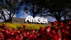 Amgen headquarters in Thousand Oaks, California, US, on Monday, Dec. 12, 2022. Amgen Inc. agreed to buy Horizon Therapeutics Plc for about $27.8 billion in its biggest-ever acquisition, deepening its commitment to treatments for autoimmune, inflammatory and rare diseases. Photographer: Eric Thayer/Bloomberg