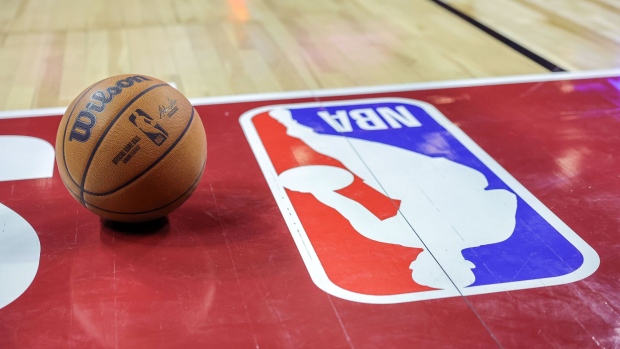 NBA logo.