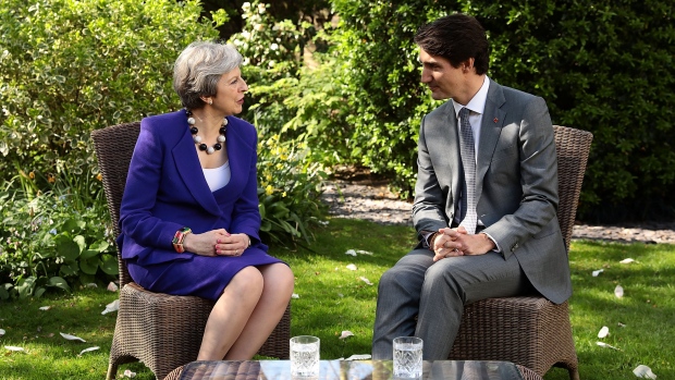 Trudeau and May