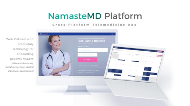 NamasteMD, Canada’s first fully-integrated online patient acquisition tool.
