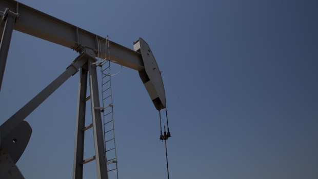 A Petroleos Mexicanos (PEMEX) oil pump stands in Villahermosa, Tabasco State, Mexico, on Wednesday, April 18, 2018. In Mexico's oil heartland, they're swinging behind Andres Manuel Lopez Obrador, the only candidate who's promising a more nationalist energy policy. Lopez Obrador promises to strengthen Pemex, and to build two new refineries –- one of them in Tabasco. 
