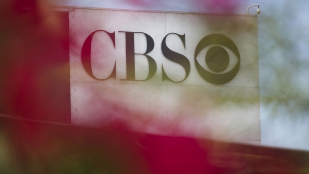 Signage is displayed at the CBS Corp. Television City studio complex in Los Angeles, California, U.S., on Thursday, Aug. 3, 2017. CBS is scheduled to release earnings figures on August 7. 