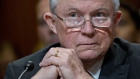 Jeff Sessions, U.S. attorney general, listens during a Senate Appropriations Subcommittee hearing in Washington, D.C., U.S.