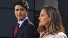 Prime Minister Justin Trudeau and Foreign Affairs Minister Chrystia Freeland