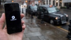Uber app London