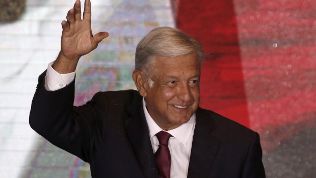 Presidential candidate Andres Manuel Lopez Obrador 