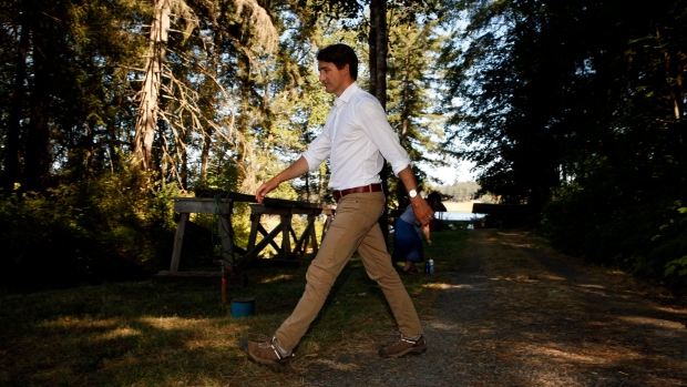 Justin Trudeau BC Forest Discovery Centre