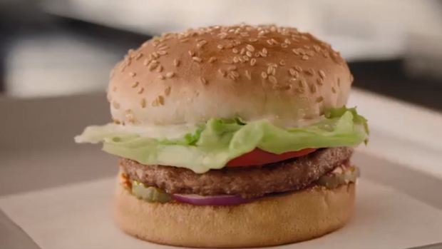 A&W Canada's Beyond Meat Burger