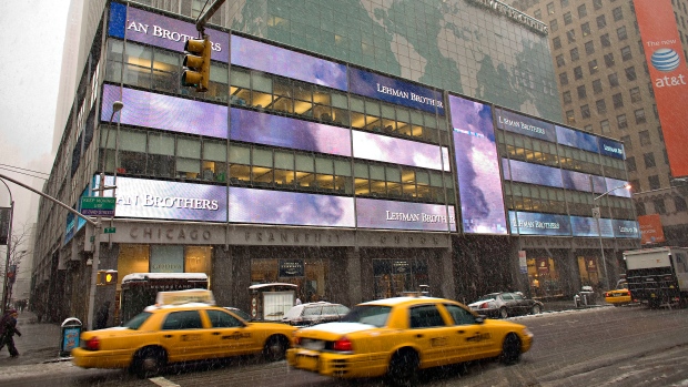 Lehman Brothers Holdings Inc. headquarters in New York