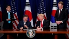 Moon Jae-In Donald Trump
