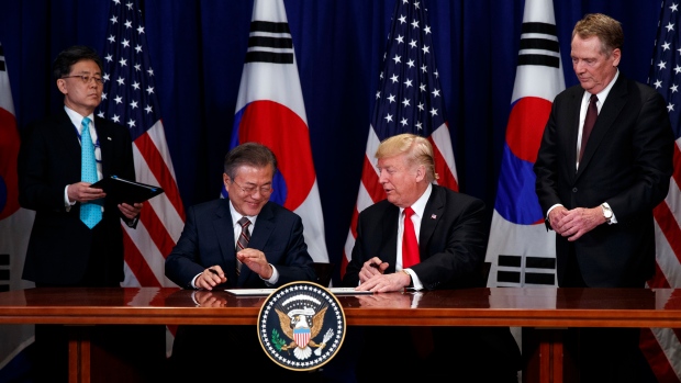 Moon Jae-In Donald Trump
