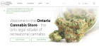 Ontario Cannabis Store website