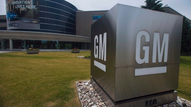 The General Motors Canada office in Oshawa, Ont., is photographed on Wednesday, June 20, 2018. 