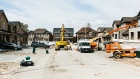 Machinery stands in a housing development under construction in Whitby, Ontario, Canada, on Wednesday, May 10, 2017. Ontario officials announced a slew of measures on Thursday for Toronto and surrounding areas meant to control what some economists, investors and policy makers call a price bubble that's putting the broader economy at risk. 