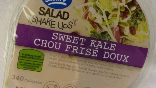 Eat Smart Sweet Kale salad.