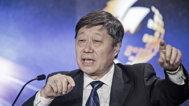 Zhang Ruimin, chairman and chief executive officer of Haier Group, speaks during the World Economic Forum (WEF) Annual Meeting of the New Champions in Tianjin, China, on Monday, June 27, 2016. The meeting runs through June 28. Photographer: Qilai Shen/Bloomberg
