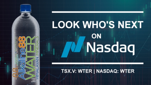 The Alkaline Water Co. began trading on the Nasdaq this week