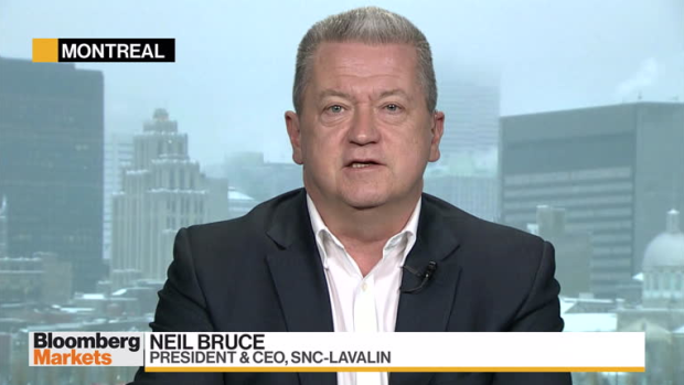 SNC-Lavalin president and CEO Neil Beruce