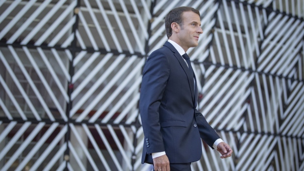 Emmanuel Macron  Photographer: Jasper Juinen/Bloomberg
