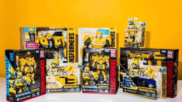 Toys from the Tr Bumblebee. Photographer: David Williams/Bloomberg